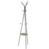 Kirklands Home Silver Metal Tripod Coat Rack with Shelf Online