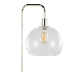 Kirklands Home Silver Metro Floor Lamp Clear Sale
