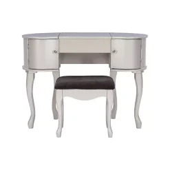 Kirklands Home Silver Paloma Flip-Top 2-pc. Vanity Set Gray