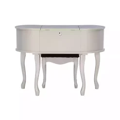 Kirklands Home Silver Paloma Flip-Top 2-pc. Vanity Set Gray