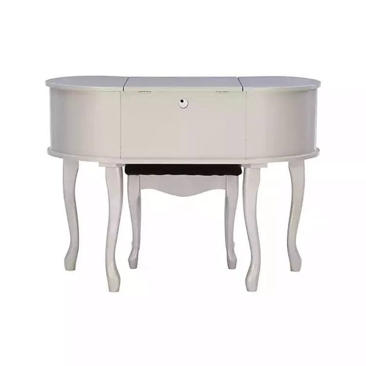 Kirklands Home Silver Paloma Flip-Top 2-pc. Vanity Set Gray
