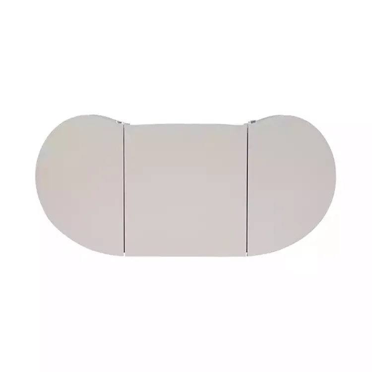 Kirklands Home Silver Paloma Flip-Top 2-pc. Vanity Set Gray