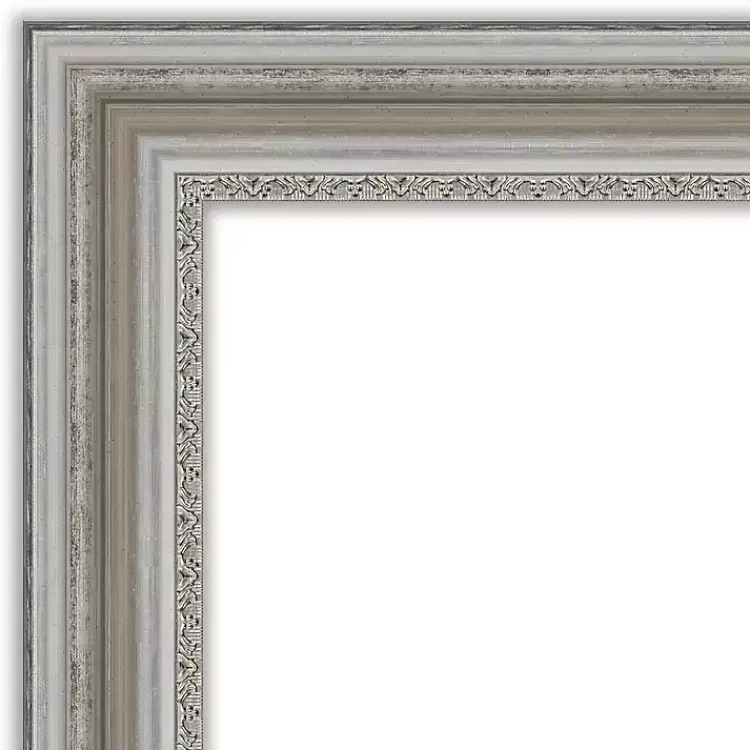 Kirklands Home Silver Patina Scallop Framed Mirror, 35x45 in. Discount