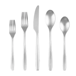 Kirklands Home Satin Metal Classic 20-pc. Flatware Set Silver Online