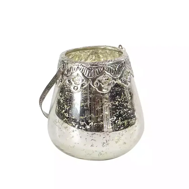 Candle Holders>Kirklands Home Speckled Votive Candle Holders, Set of 3 Silver