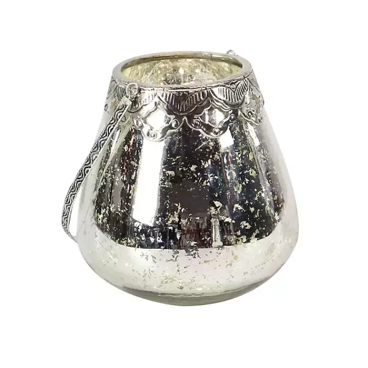 Candle Holders>Kirklands Home Speckled Votive Candle Holders, Set of 3 Silver