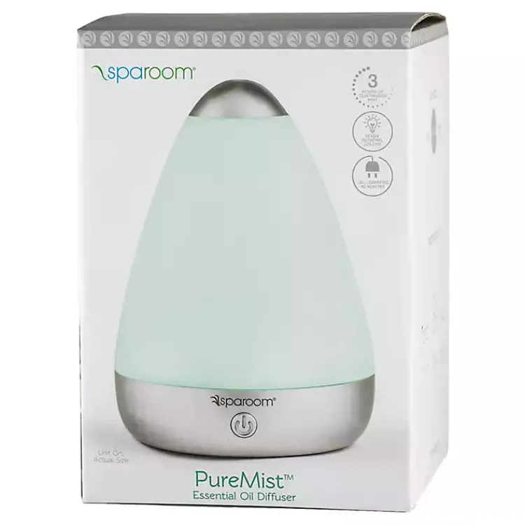 Home Fragrance>Kirklands Home Silver Ultrasonic Essential Oil Diffuser