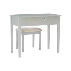 Kirklands Home Silver Virginia Butterfly 2-pc. Vanity Set Gray Best
