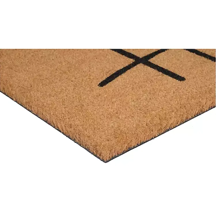 Kirklands Home Simple Hello Script Doormat, 48x24 Brown