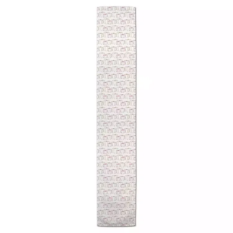 Fall>Kirklands Home Simple Pumpkins Table Runner, 72 in.