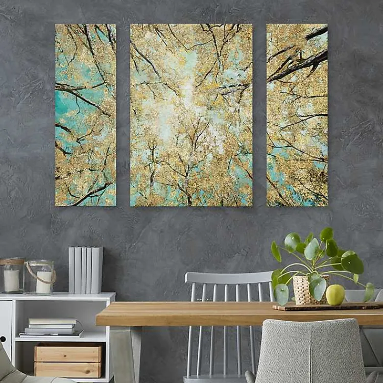 Kirklands Home Sky High Canvas Art Prints, Set of 3 Discount