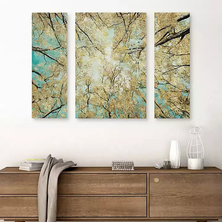 Kirklands Home Sky High Canvas Art Prints, Set of 3 Discount