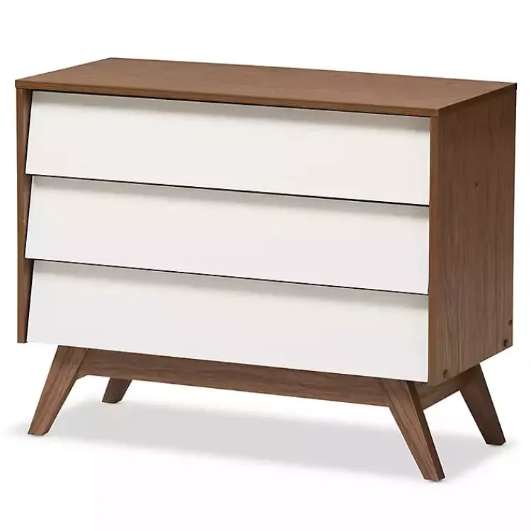 Kirklands Home Slant Midcentury Two-Tone Chest Clearance