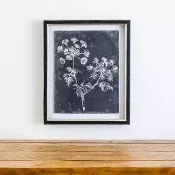 Kirklands Home Slate Floral I Framed Art Print Blue Discount