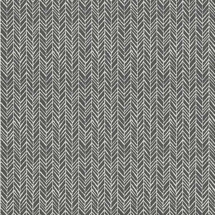 Kirklands Home Slate Herringbone Outdoor Seat Cushions, Set of 2 Gray Outlet