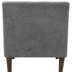 Kirklands Home Slate Upholstered Shea Accent Chair Gray