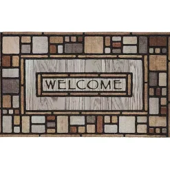 Kirklands Home Small Drifted Nature Welcome Doormat Clearance