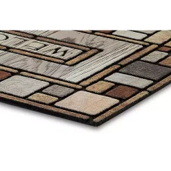 Kirklands Home Small Drifted Nature Welcome Doormat Clearance