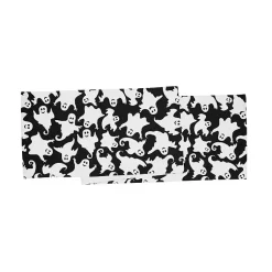 Halloween>Kirklands Home Smiling Ghost Halloween Table Runner