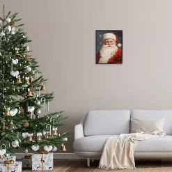 Christmas Art & Wall Decor>Kirklands Home Smiling Santa Portrait Framed Art Print