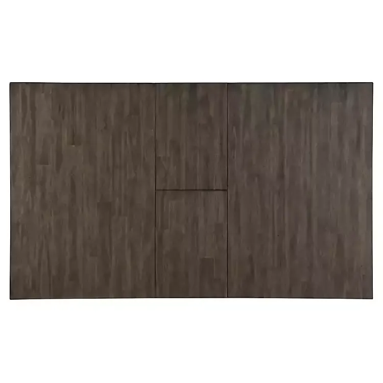 Kirklands Home Smoked Alabaster and Honey Wood Dining Table Outlet