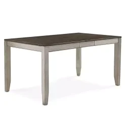 Kirklands Home Smoked Alabaster and Honey Wood 7-pc. Dining Set