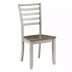 Kirklands Home Smoked Alabaster and Honey Wood 7-pc. Dining Set