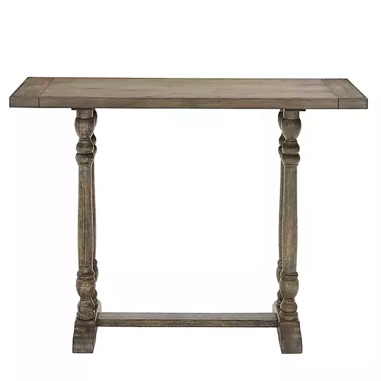 Kirklands Home Smokey Oak Wood Chandler Counter Height Table Online