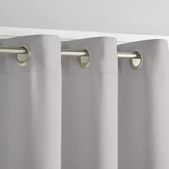 Kirklands Home Smoky Blackout Curtain Panel Set, 84 in. Gray Online