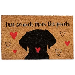 Kirklands Home Smooch from the Pooch Coir Doormat Discount