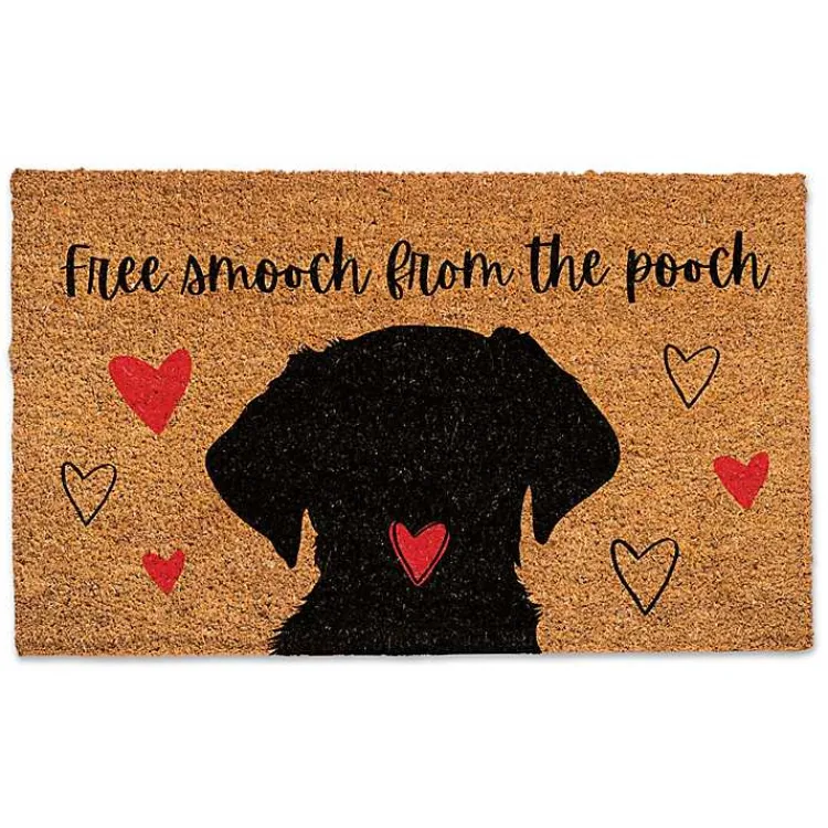 Kirklands Home Smooch from the Pooch Coir Doormat Discount