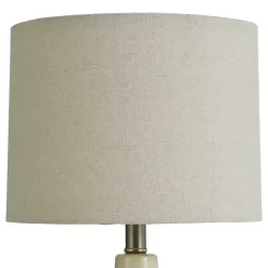 Kirklands Home Smooth Ceramic Table Lamp Ivory Clearance