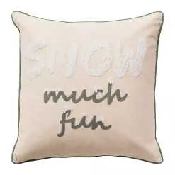 Pillows>Kirklands Home Snow Much Fun Christmas Throw Pillow