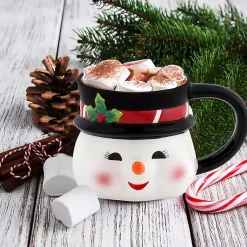 Kirklands Home Snowman Christmas Mug