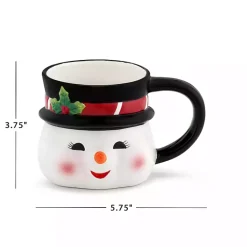 Kirklands Home Snowman Christmas Mug