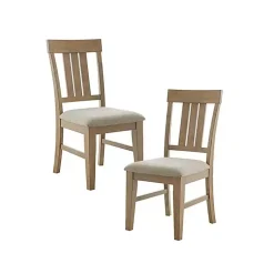 Kirklands Home Sofia High Back Dining Chairs, Set of 2 Gray Sale
