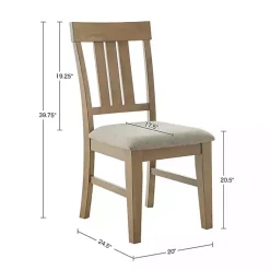 Kirklands Home Sofia High Back Dining Chairs, Set of 2 Gray Sale