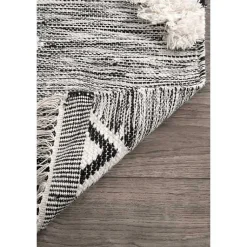 Kirklands Home Sofia Moroccan Fringe Area Rug, 8x10 Gray Best