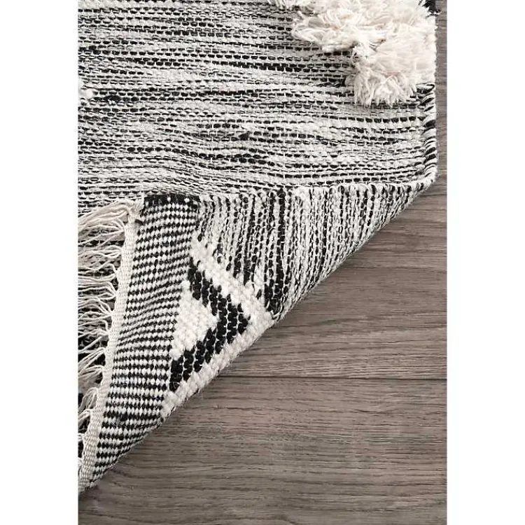 Kirklands Home Sofia Moroccan Fringe Area Rug, 8x10 Gray Best