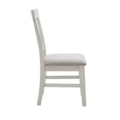 Kirklands Home Sofia High Back Dining Chairs, Set of 2 White