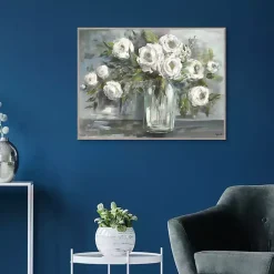 Kirklands Home Soft Blooms Still Life Framed Wall Art Discount