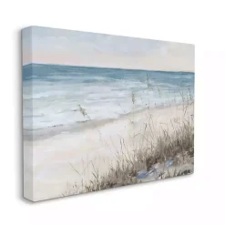 Kirklands Home Soft Beach Canvas Art Print, 40x30 Blue