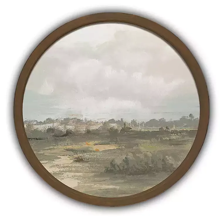 Kirklands Home Soft Calming Landscape Framed Art Print