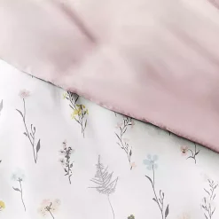 Kirklands Home Soft Floral Reversible 3-pc. King Duvet Cover Set Outlet