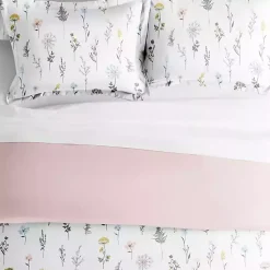 Kirklands Home Soft Floral Reversible 2-pc. Twin Duvet Cover Set New