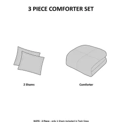Kirklands Home Soft Pink Tufted Full/Queen 3-pc. Comforter Set