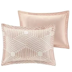 Kirklands Home Soft Pink Tufted King 3-pc. Comforter Set Sale