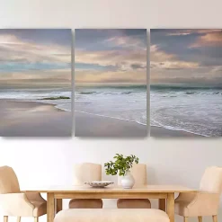 Kirklands Home Soft Twilight Canvas Art Prints, 32x48, Set of 3 Multi Hot