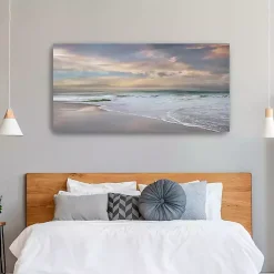 Kirklands Home Soft Twilight Giclee Canvas Art Print, 60x30 in. Blue Sale