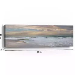 Kirklands Home Soft Twilight Giclee Canvas Art Print, 60x20 in. Blue Hot